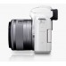 Canon EOS M50 Kit (EF-M15-45 IS STM) Mirrorless Camera (White)